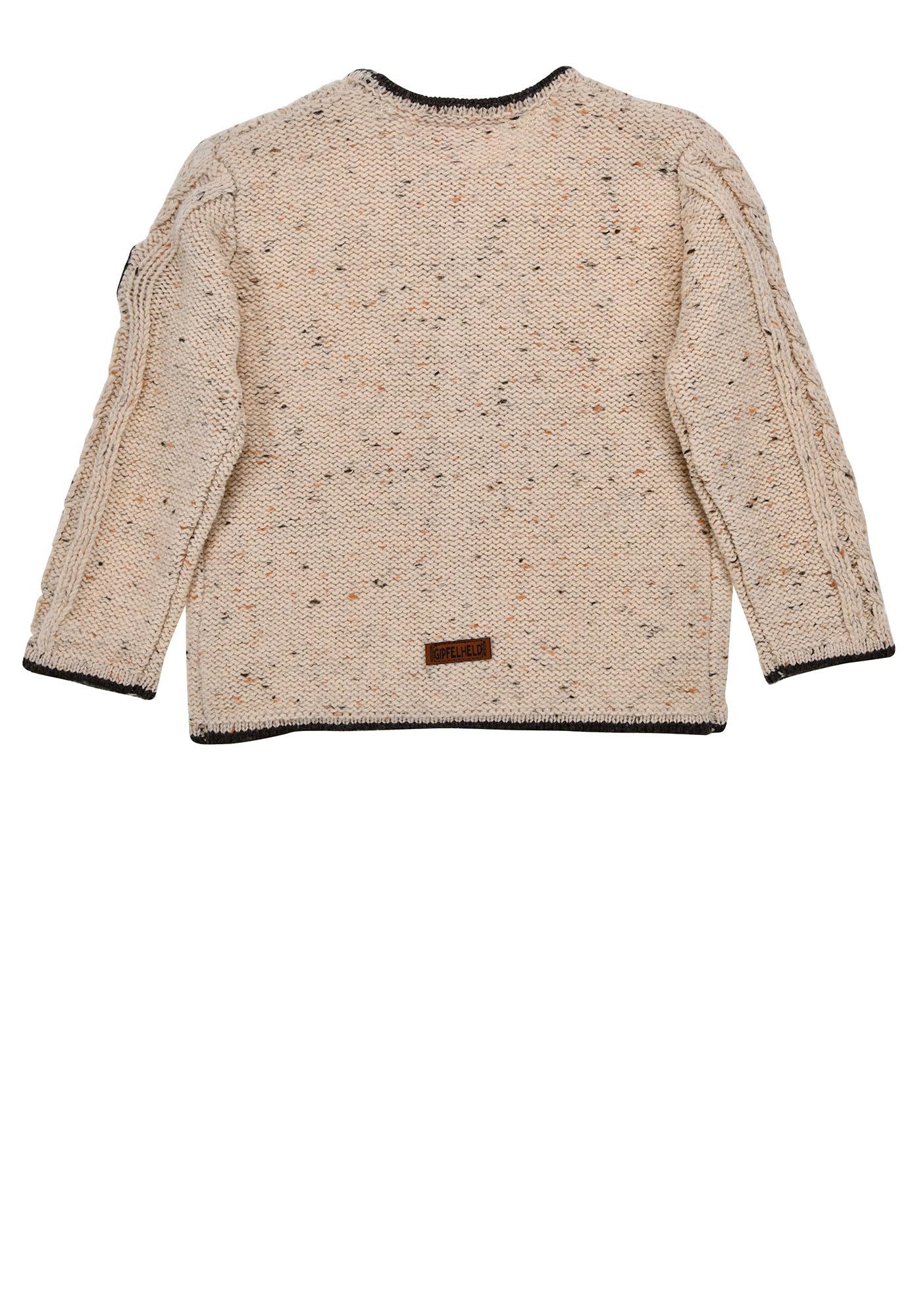Bondi Trachten Strickjacke, beige-Melange 62 Tracht Baby Jungs Artikel-Nr.91840