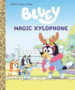 Magic Xylophone Bluey Little Golden Book