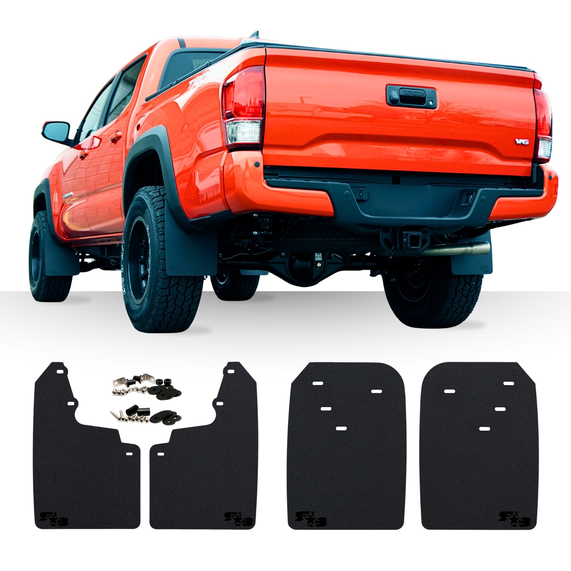 Amazon.com: Rokblokz Mud Flaps for Toyota Tacoma - Fits 2016-2023
