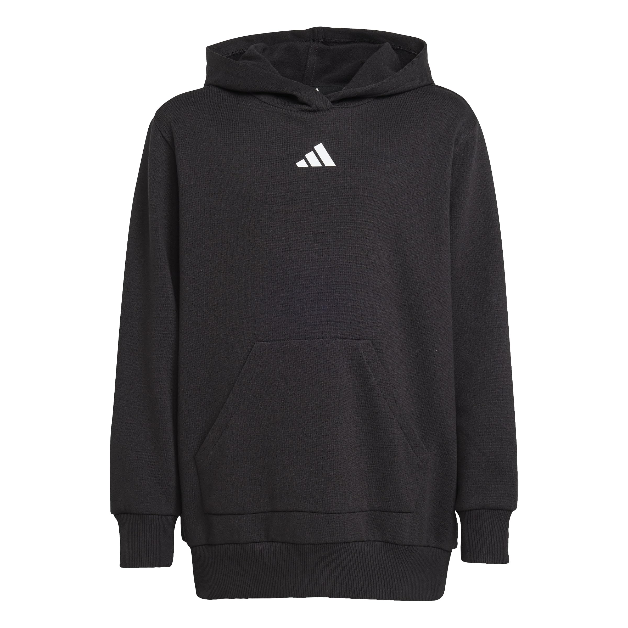 Adidas Sportswear Junior Girls Hooded Tracksuit - Black