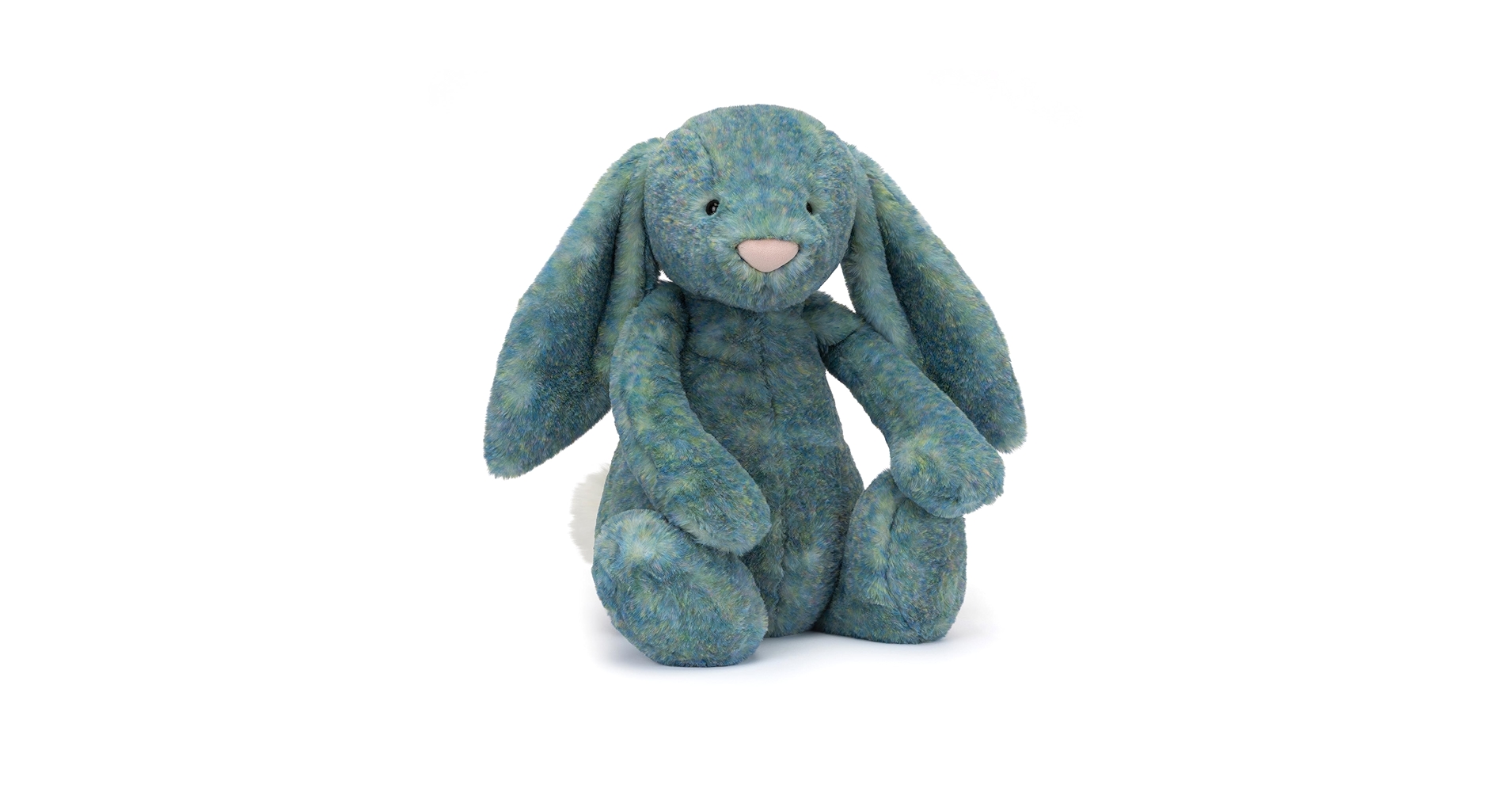 ぬいぐるみ  small Bashful Dusky Blue Bunny Jellycat Bashful Dusky Blue Bunny Soother — Bird in Hand
