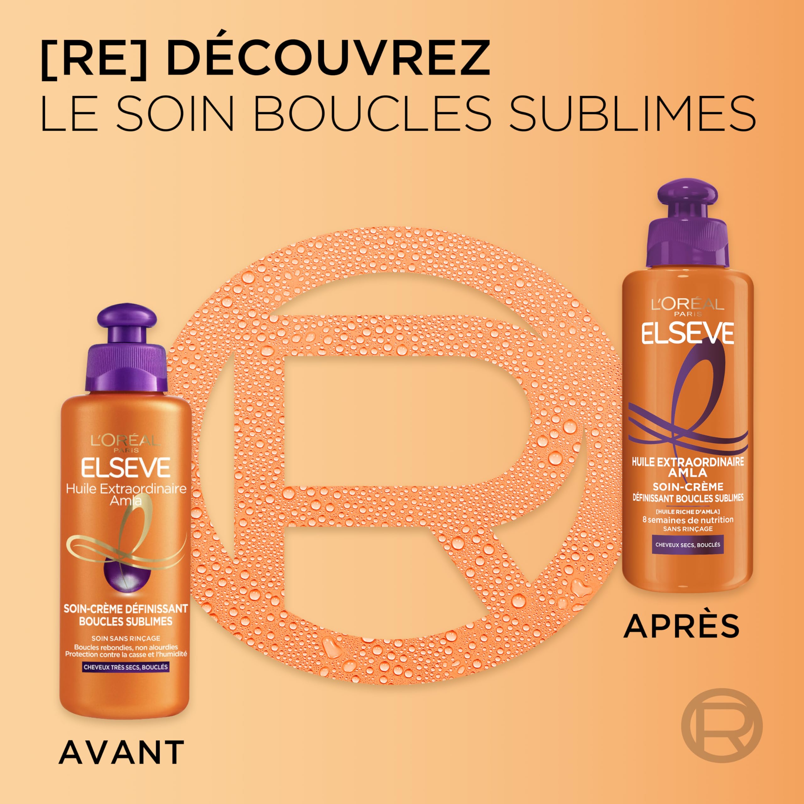 L'Oréal Paris Elseve Soin-Crème Définissant - Pour Cheveux Bouclés - Huile Extraordinaire - 200 ml