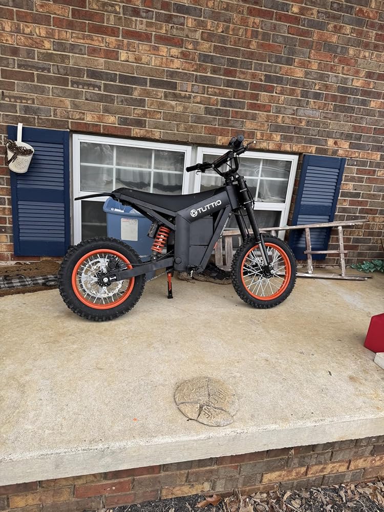 Qnut EDB001 Electric Motorcycle 36MPH – 1500W Power, 53-Mile Range, Hydraulic Brakes