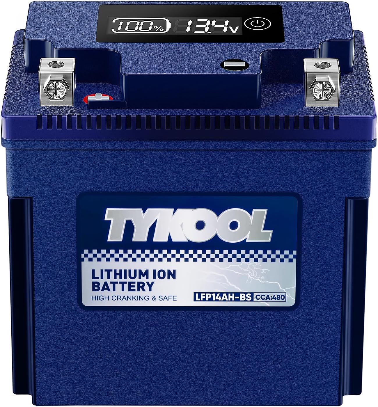 YTX14AH-BS High Performance LiFePO4 Battery for ATVs