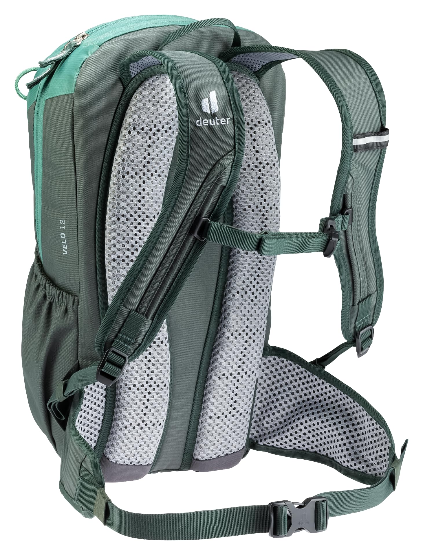 deuter Velo 12 - Zaino da bicicletta compatto e leggero, capacità 12 l, unisex (verde)
