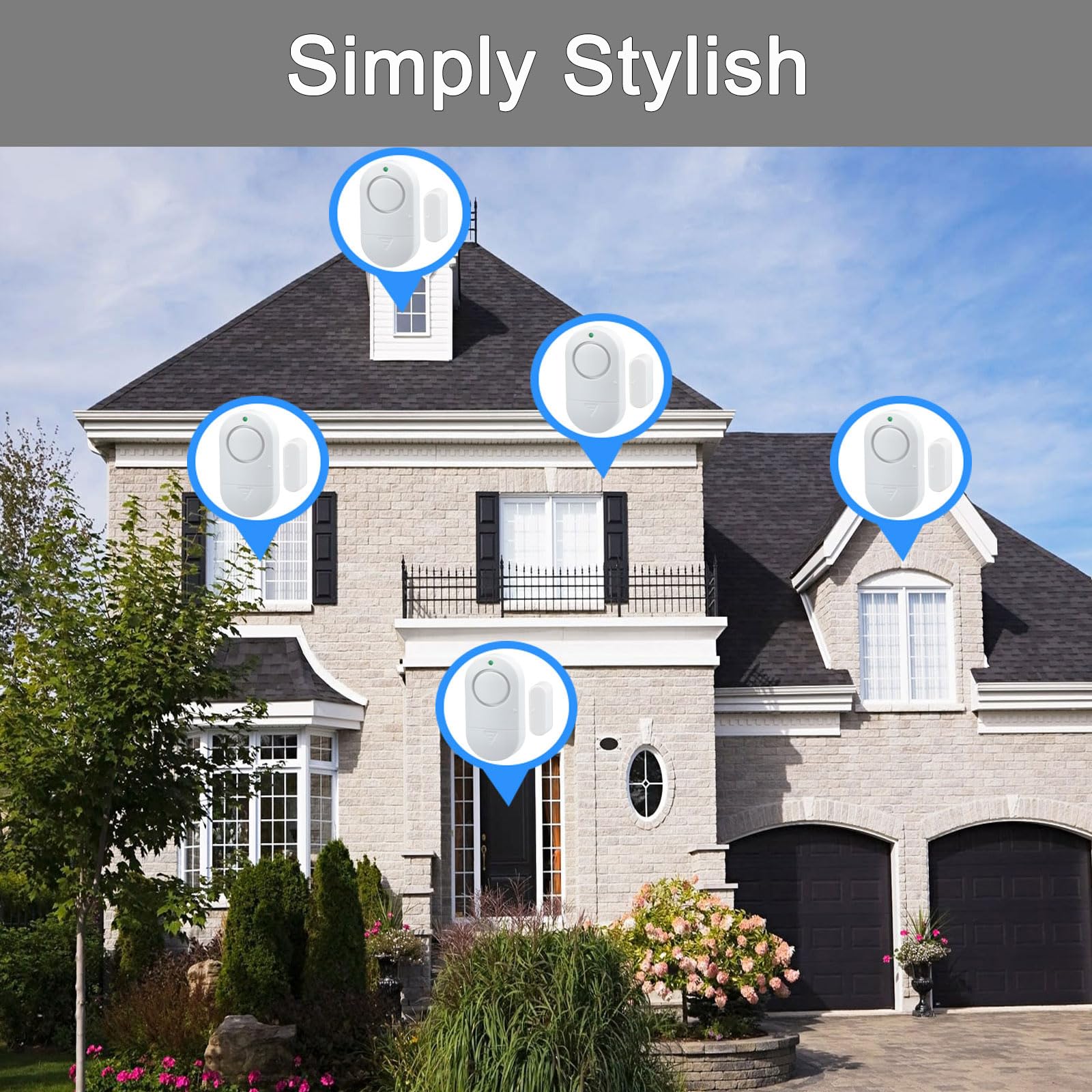 Door Window Alarms - 8 Pack for Home Security -7