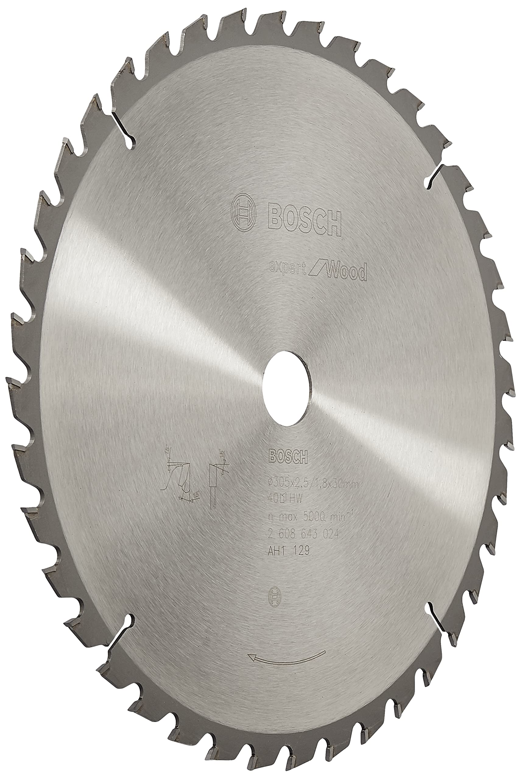 Bosch Professional Circular saw blade for wood 305mm dia 30mm bore 40 Teeth (B083DBS4VZ) Amazon Price History, Amazon Price Tracker