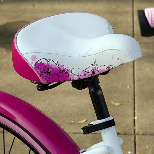 Miniatura 4 de Huffy Cruiser Bike Womens Fairmont 24 inch &amp; Prosource Wicker Bike Basket Front Cargo for Women and Men, Fits Most Bikes, Beach Cruiser, Stationary