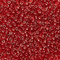 Vista 20 de John Bead Cuentas de cristal checo 10/0 cuentas de acero de pavo real para manualidades de joyería, vial de 0.85 oz