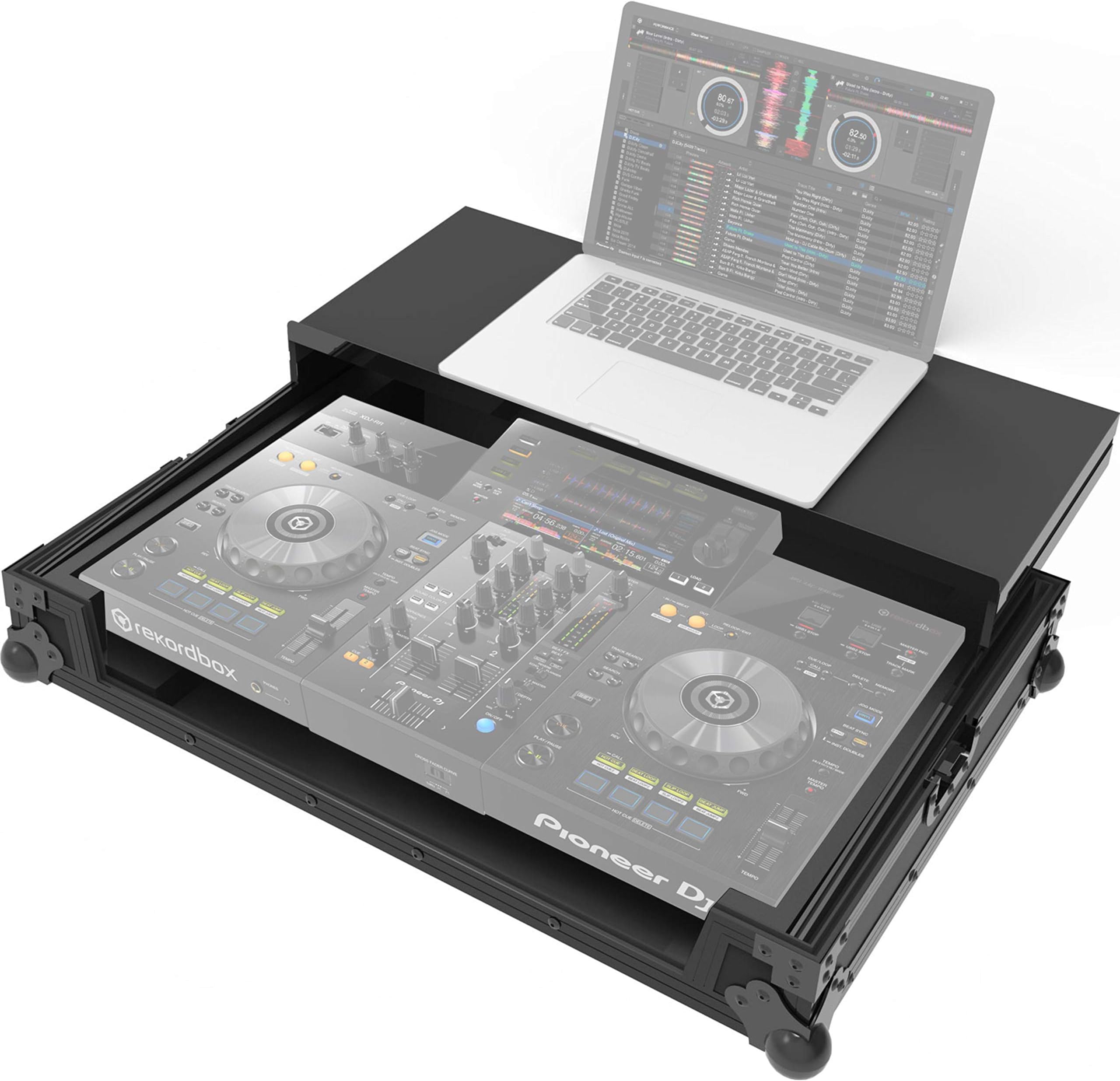 Zomo P-XDJ-RR Plus NSE Flight Case for Pioneer XDJ-RR with Laptop Tray