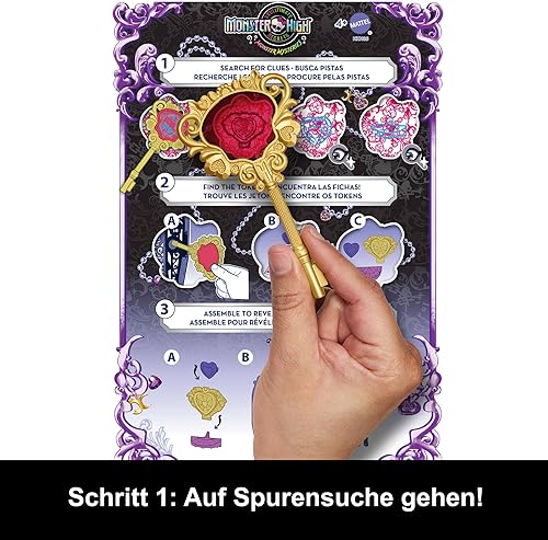 Miniatura 9 de Monster High Skulltimate Secrets Neon Frights Muñeca y accesorios, Frankie Stein con vestidor y más de 19 sorpresas