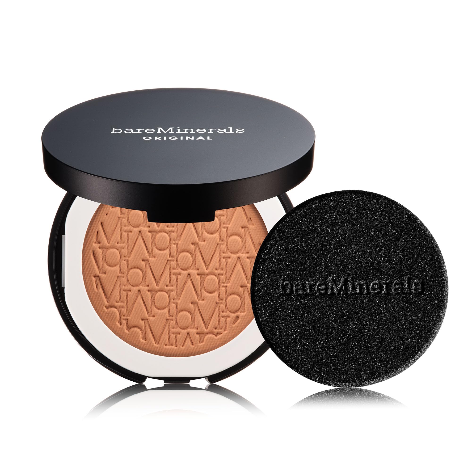 Original - Base de maquillaje en polvo prensado mineral SPF15, color marrón neutro 21