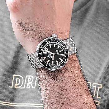 【美品】ADDIESDIVE 自動巻きダイビングウォッチ 1000M防水 ダイバーズウォッチ 腕時計 メンズ 1000m防水 機械式 自動巻き