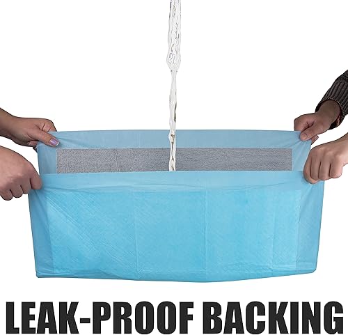 Vista 18 de BV Almohadillas para cachorros a prueba de fugas, 50 unidades de 22 x 22 pulgadas, almohadillas absorbentes para orinar para perros con diseño de 6