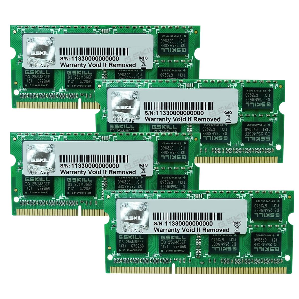 G.Skill FA-1333C9Q-32GSQ (For Mac 8GB×4) tf8su2k Amazon.co.jp: G.Skill FA-1333C9Q-32GSQ (For Mac 8GB×4