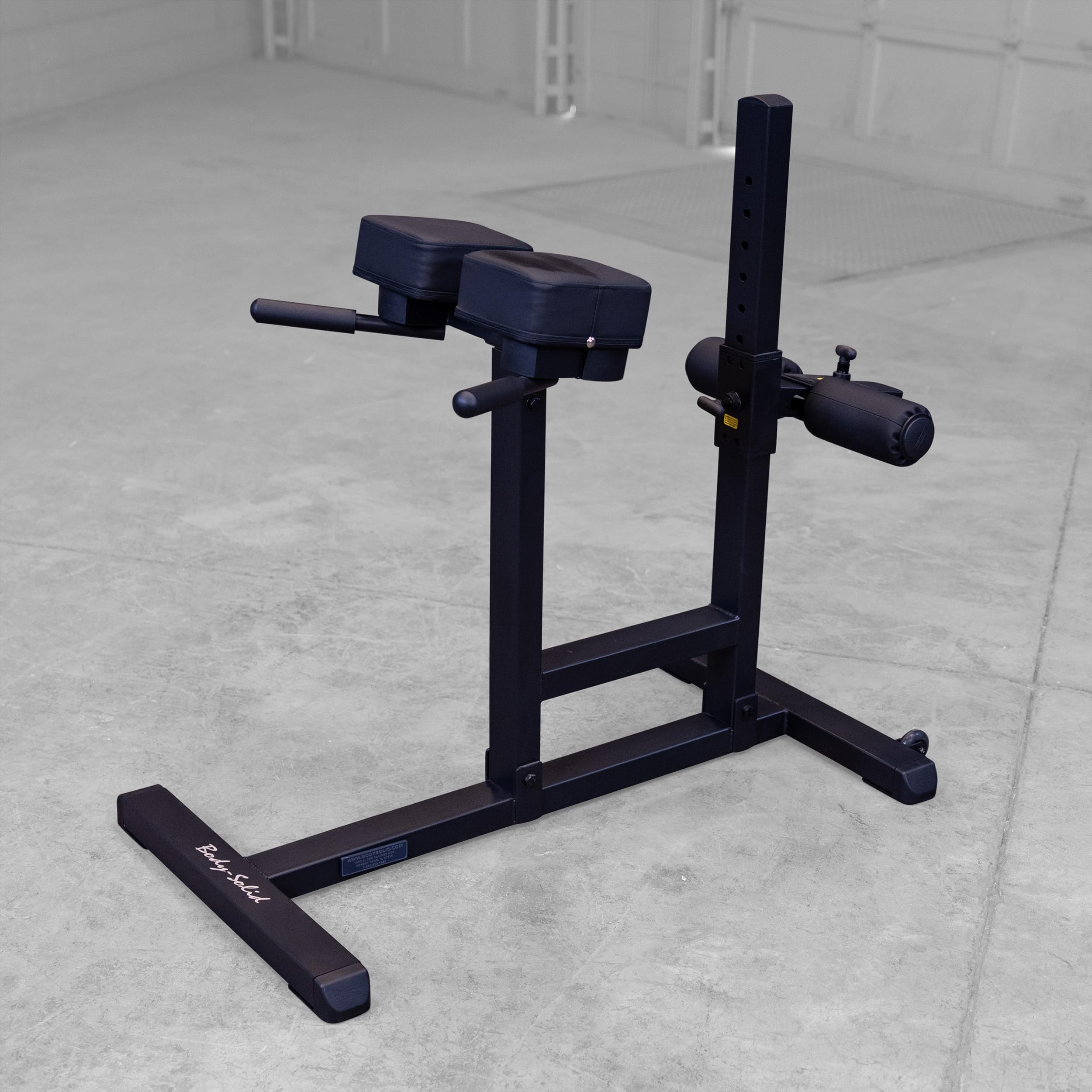Body-Solid GRCH-322 Rückentrainer I Roman Chair I Rückenstrecker Pro I Black-Edition