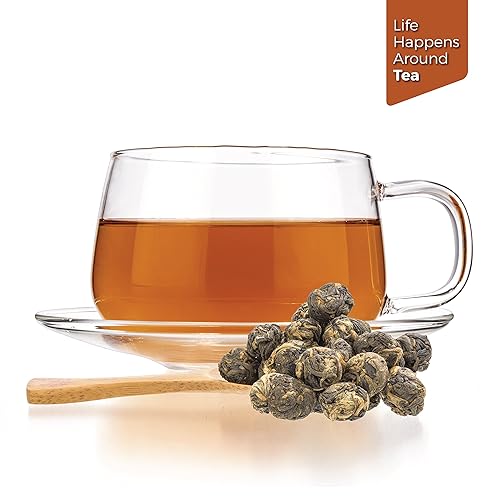 Miniatura 3 de Tealyra - Black Dragon Pearls - Yunnan Special Black Tea - Loose Leaf Tea - Premium Tea - Bold Caffeine - 110g (4-ounce)