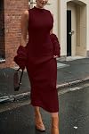 PRETTYGARDEN Women's Spring 2 Piece Outfits Knit Long Sleeve Cropped Cardigan Pullover Sweater Maxi Dress Sets Fall Clothing