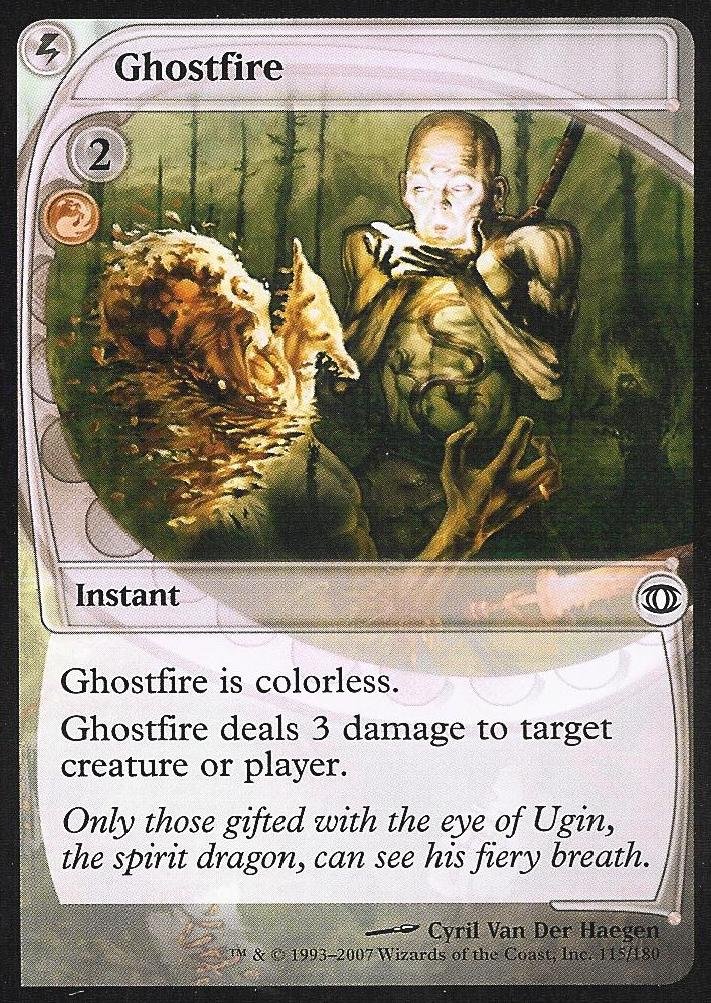 mtgダークファイヤーズ2001 Amazon.com: Magic: the Gathering - Ghostfire - Future Sight