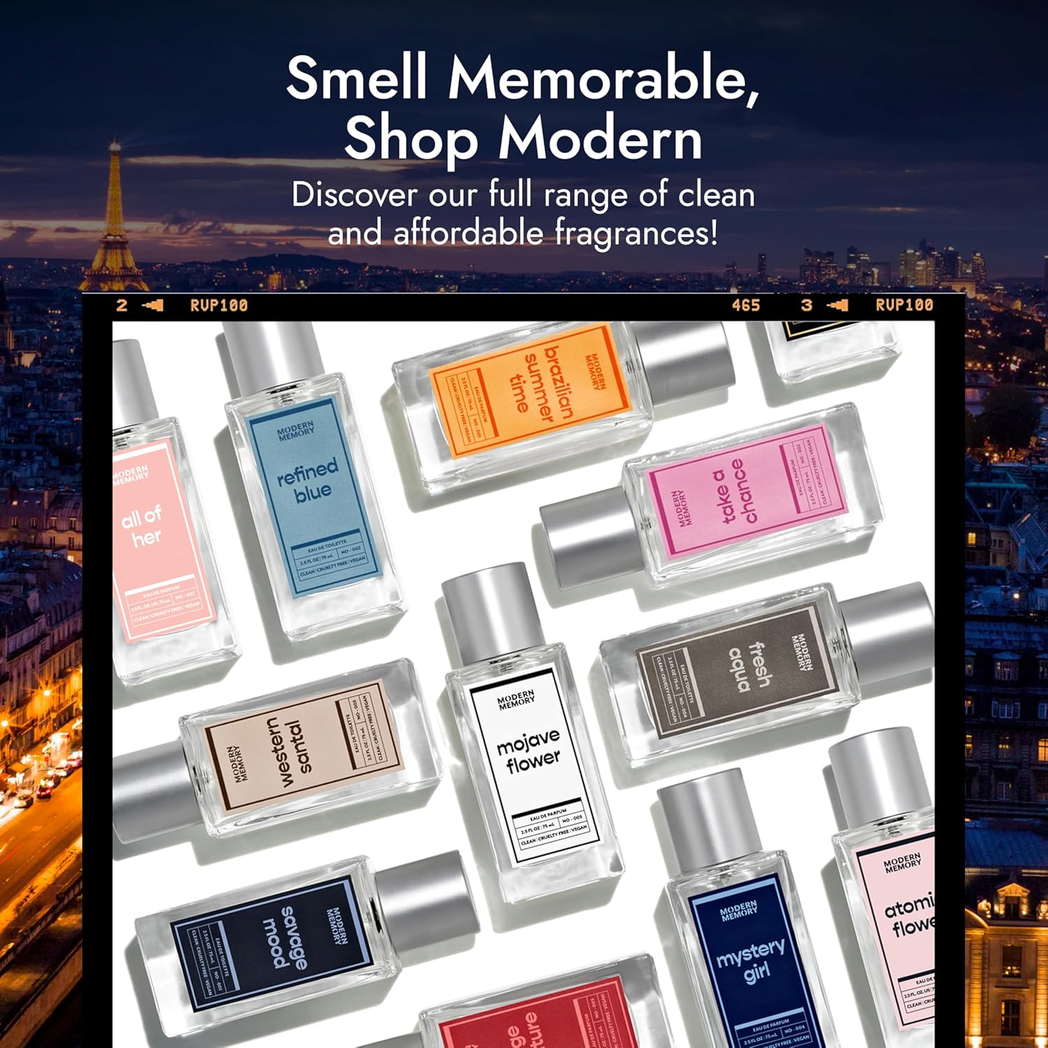 Modern Memory Refined Blue Eau de Toilette for Men, 2.5 fl oz - Notes of Bright Cirtrus, Ginger, & Rich Sandalwood - Image 8