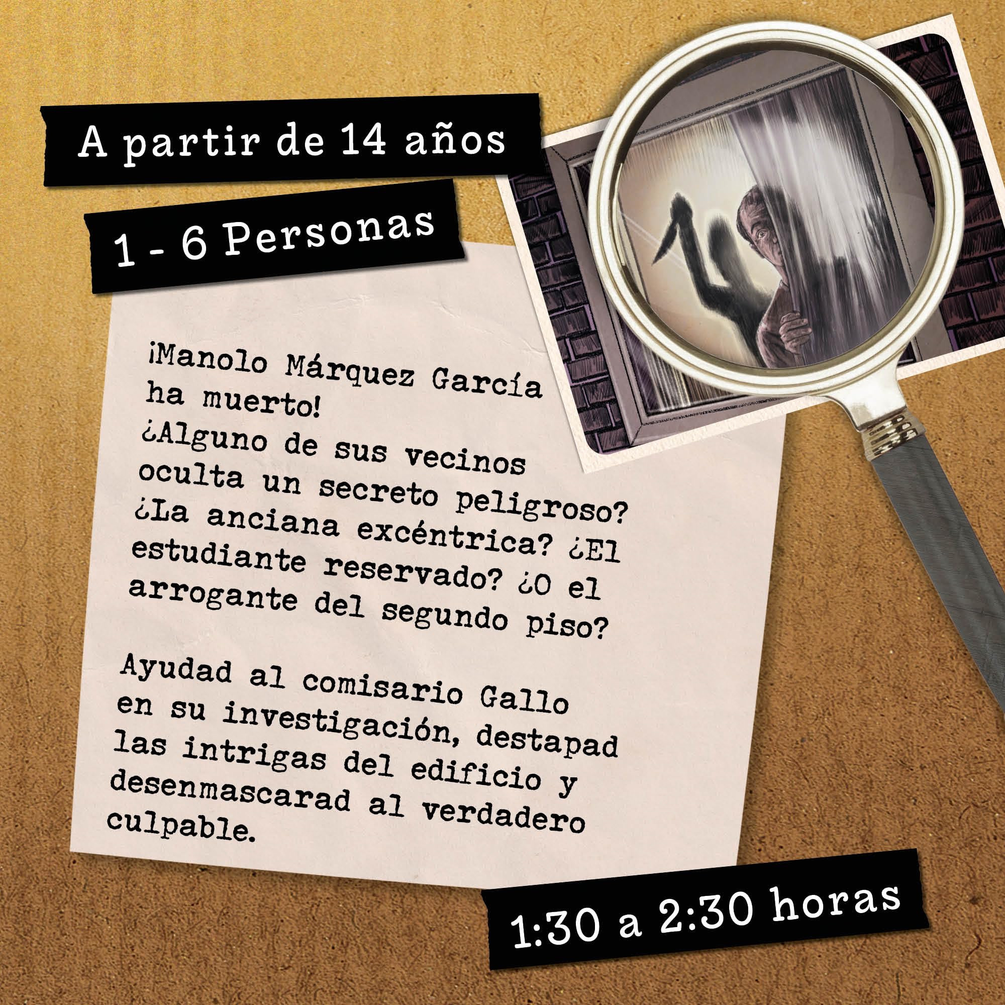 Hidden Games Escena del Crimen: Bajo el Mismo Techo, crimenes imperfectos, Exit Juego de Mesa de Misterio y Detectives cooperativo en prisión, 1-6 Jugadores, a Partir de 14 años, en español.