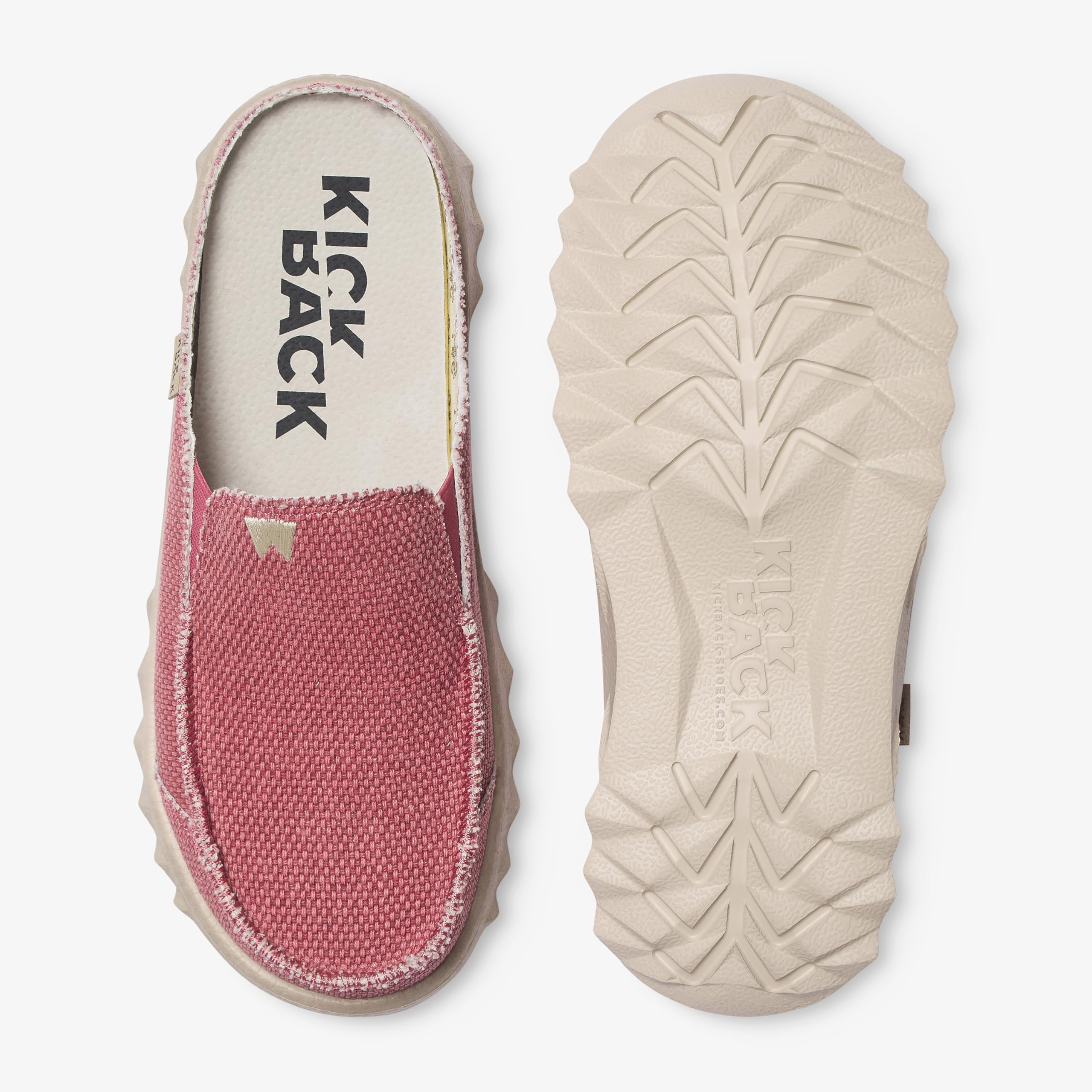 Kickback Chaise Classic Herren‑Mules ohne Ferse – Casual Slip‑On Clogs aus Canvas – Bequeme Sommer, Strand‑ und Reiseschuhe für Innen‑ und Außenbereich mit Rutschfester Sohle