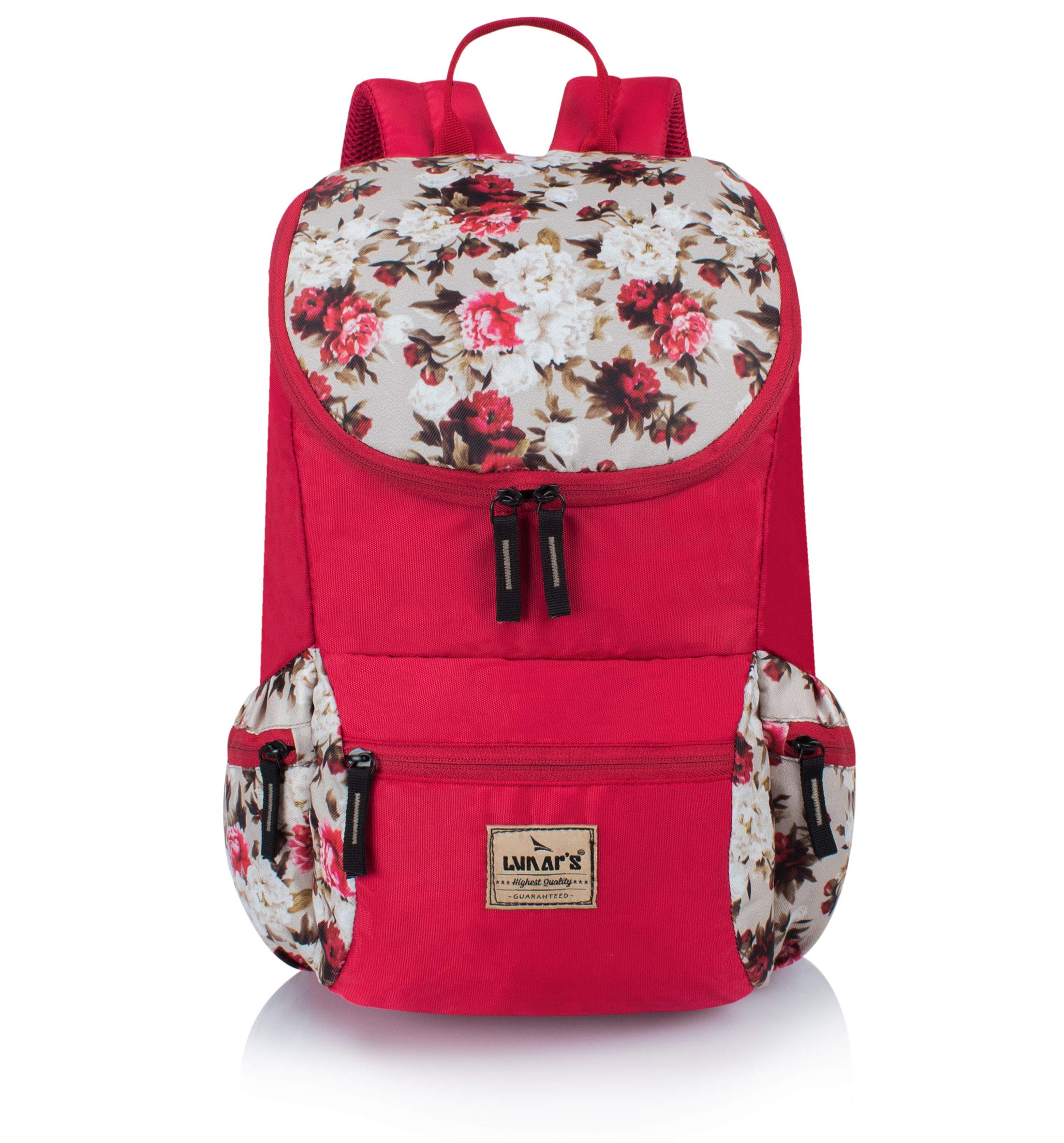 Lunar'sMonica - 1 Compartment Water Resistant Stylish Fashion Ladies Backpack Girls School Bag Student Backpack Women Trendy Travel Bag