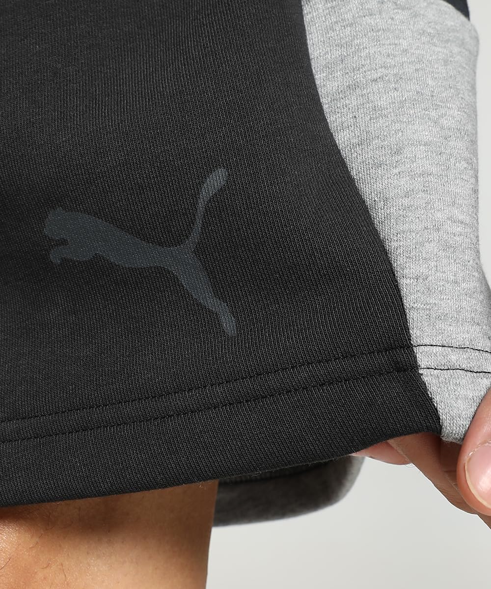 PUMA Pantalones Cortos Casuales Teamcup - Pantalones Cortos de Punto Hombre