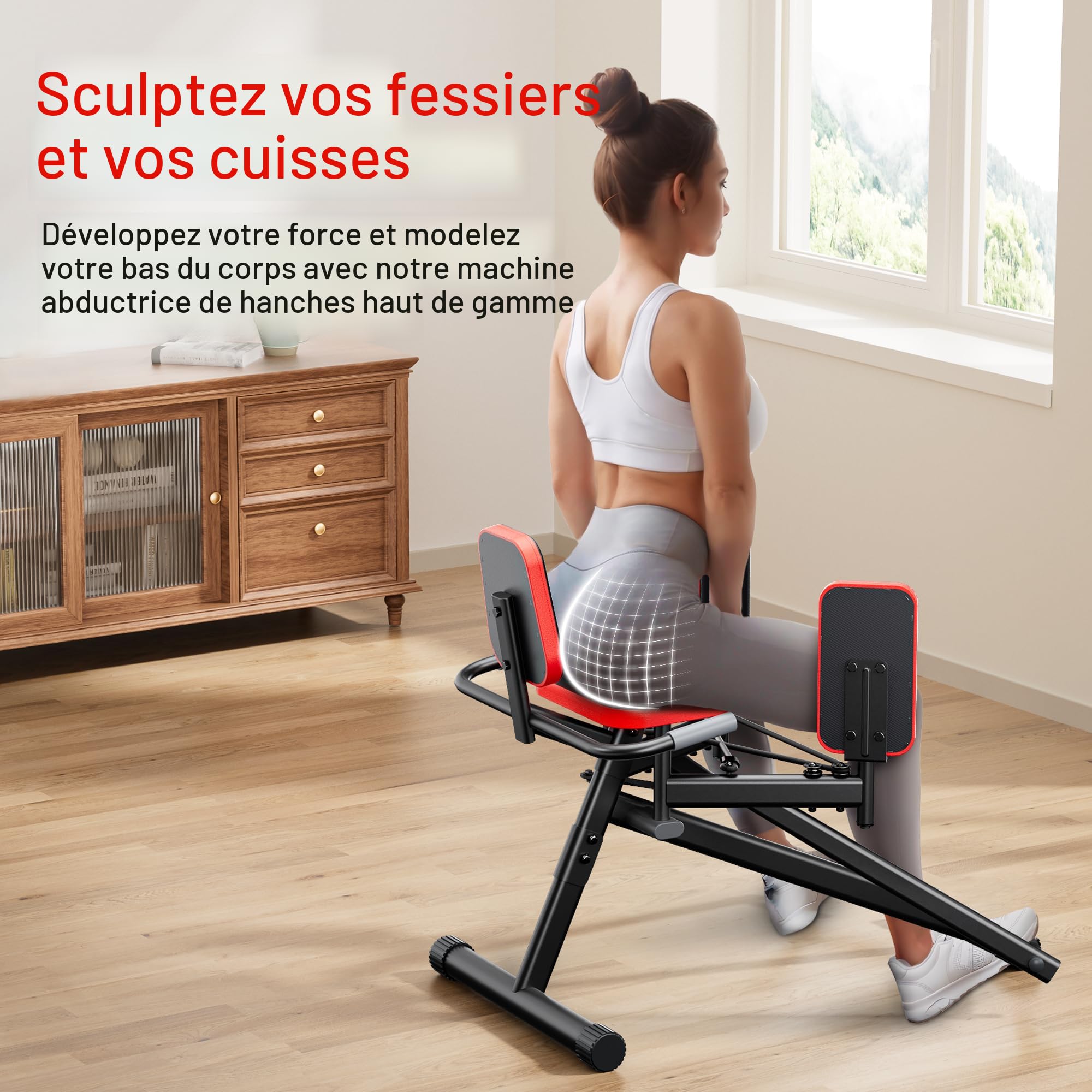 Machine à soulever les hanches pour la musculation à domicile, machine à pont fessier - Chine Hip Glute Butée machine et des équipements de gym prix