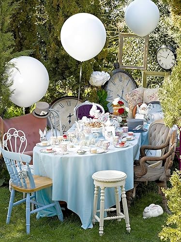 Miniatura 2 de Talking Tables Truly Alice - Platos desechables, 12 unidades, 7.3 pulgadas para fiesta de té o cumpleaños, color rosa