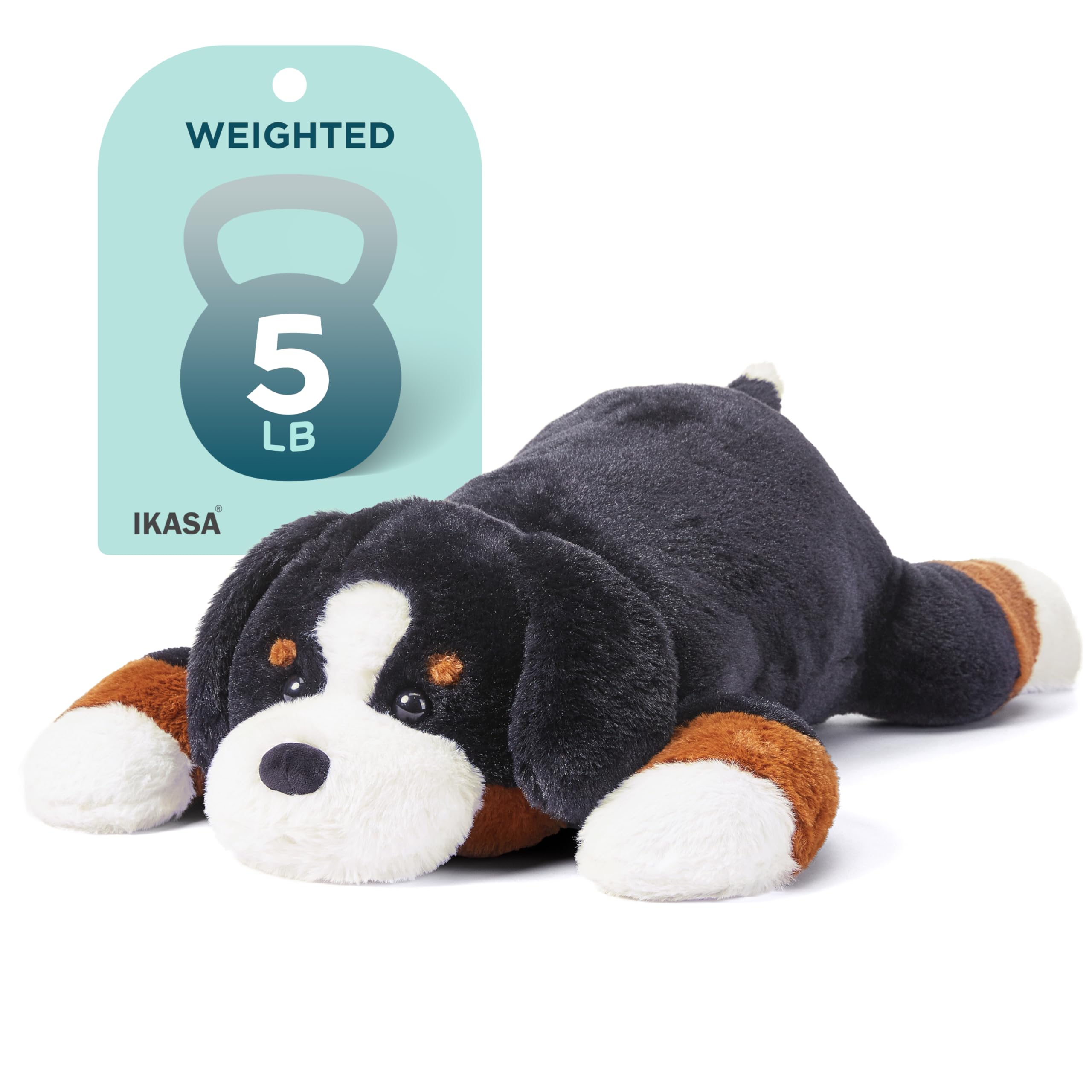 Amazon.com: IKASA 5lbs Weighted Stuffed Animal Bernese Mountain