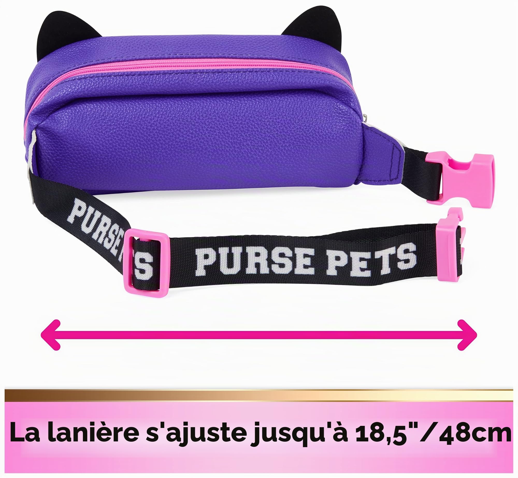 Purse Pets, Print Perfect Bamboo Boo, Interactive Pet Toy and Shoulder Bag with Over 30 Sounds and Reactions, Easter Basket Gifts, Kids Toys for Girls