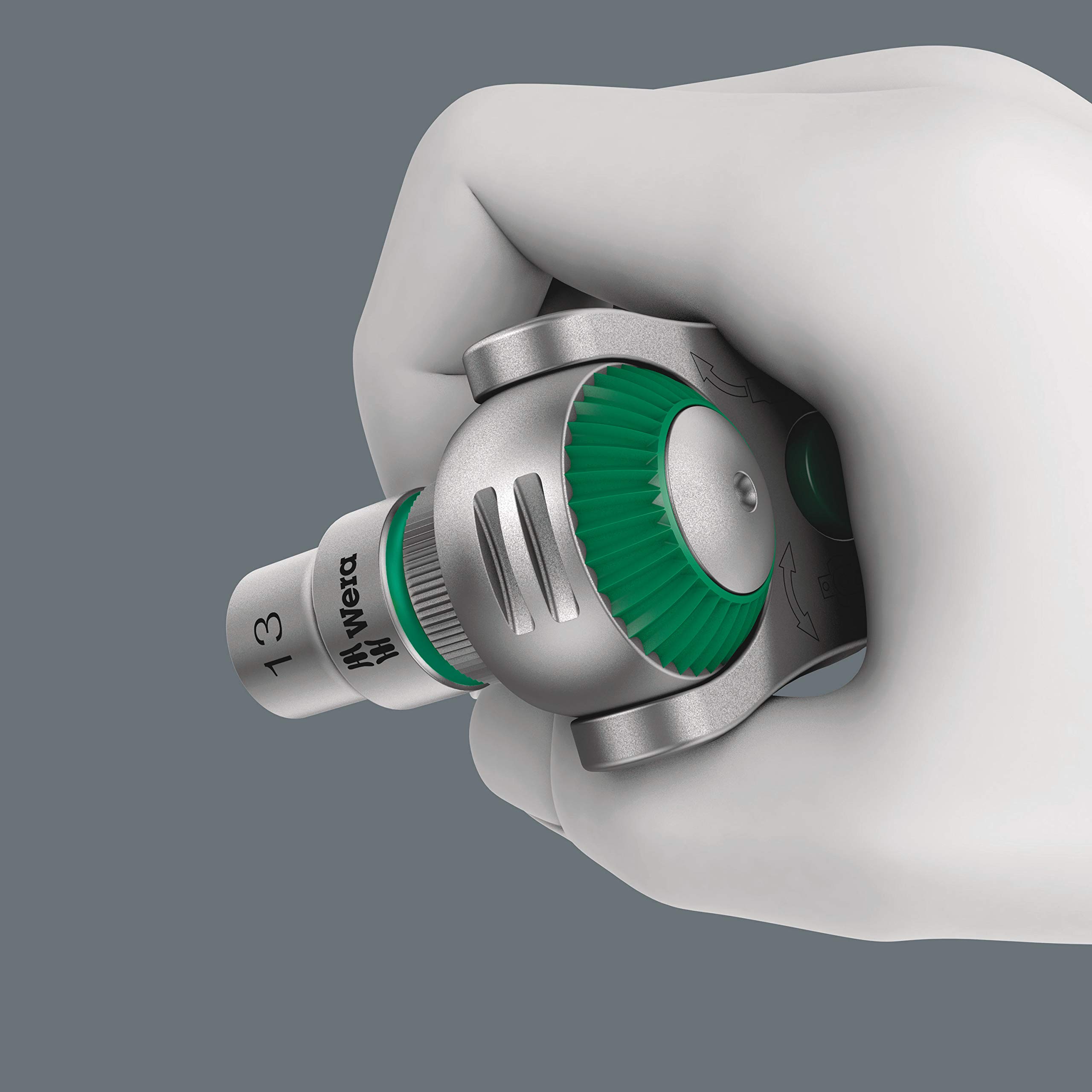 WERA-05135949001-KRAFTFORM Kompkt Zyklop MS1 Metal/Speed ​​1/4 "-ZYKLOP 1/4"