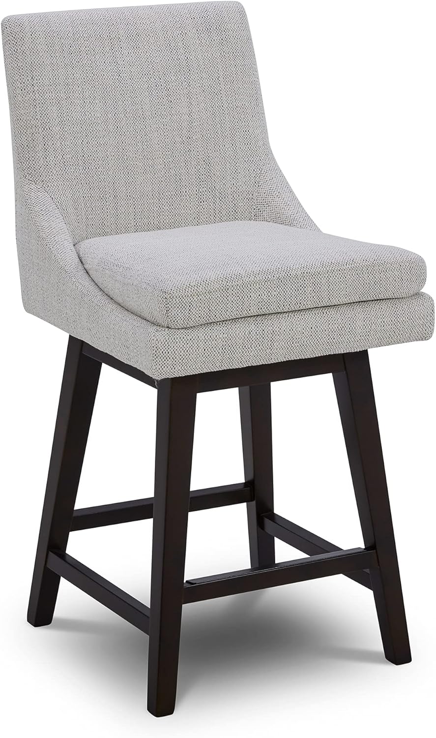 CHITA Counter Height Swivel Barstool, Upholstered Bar Stool