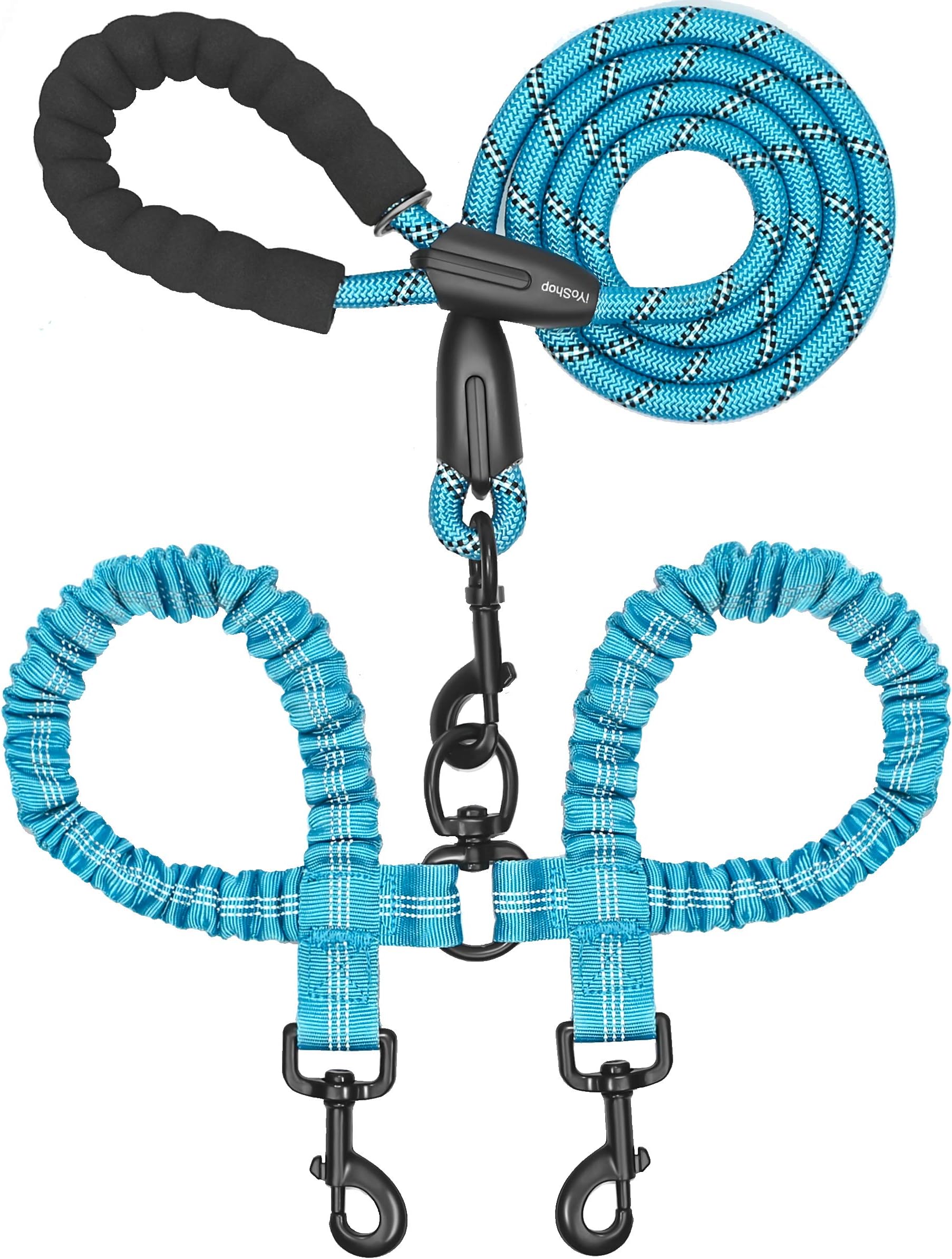 KONG Reflective Shock Absorbing HandsFree Bungee Dog