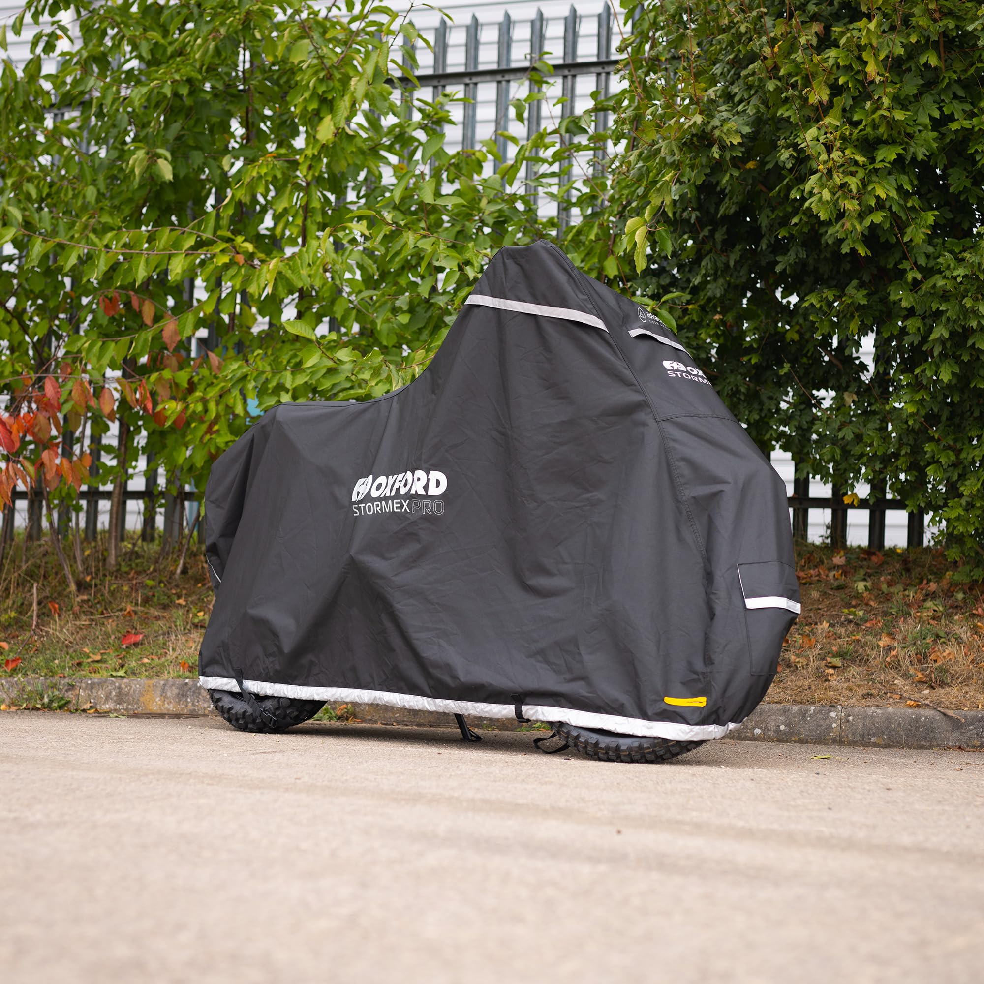 Oxford Stormex Pro CV342 CV342 - Funda para Motocicleta de Doble Capa, Impermeable, de Alta tecnología, Color Negro