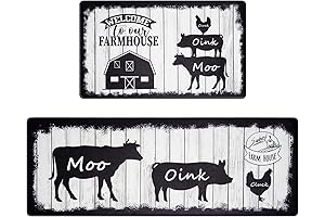 ASPMIZ Rustic Kitchen Mats for Floor