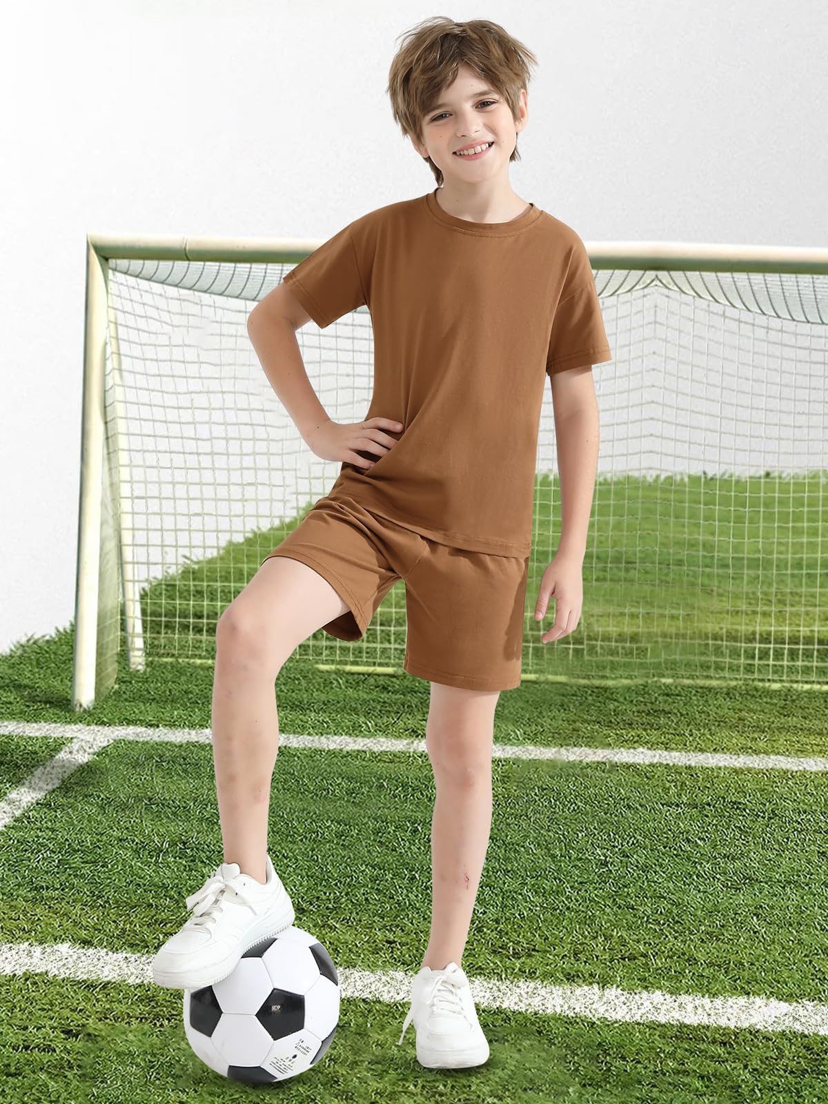 Hotfiary Ragazzo Ragazze T-Shirt e Pantaloncini Set Bambino Bambino Bambini Vestiti Estate Breve Set 2 pz Abiti Abbigliamento Set Tute