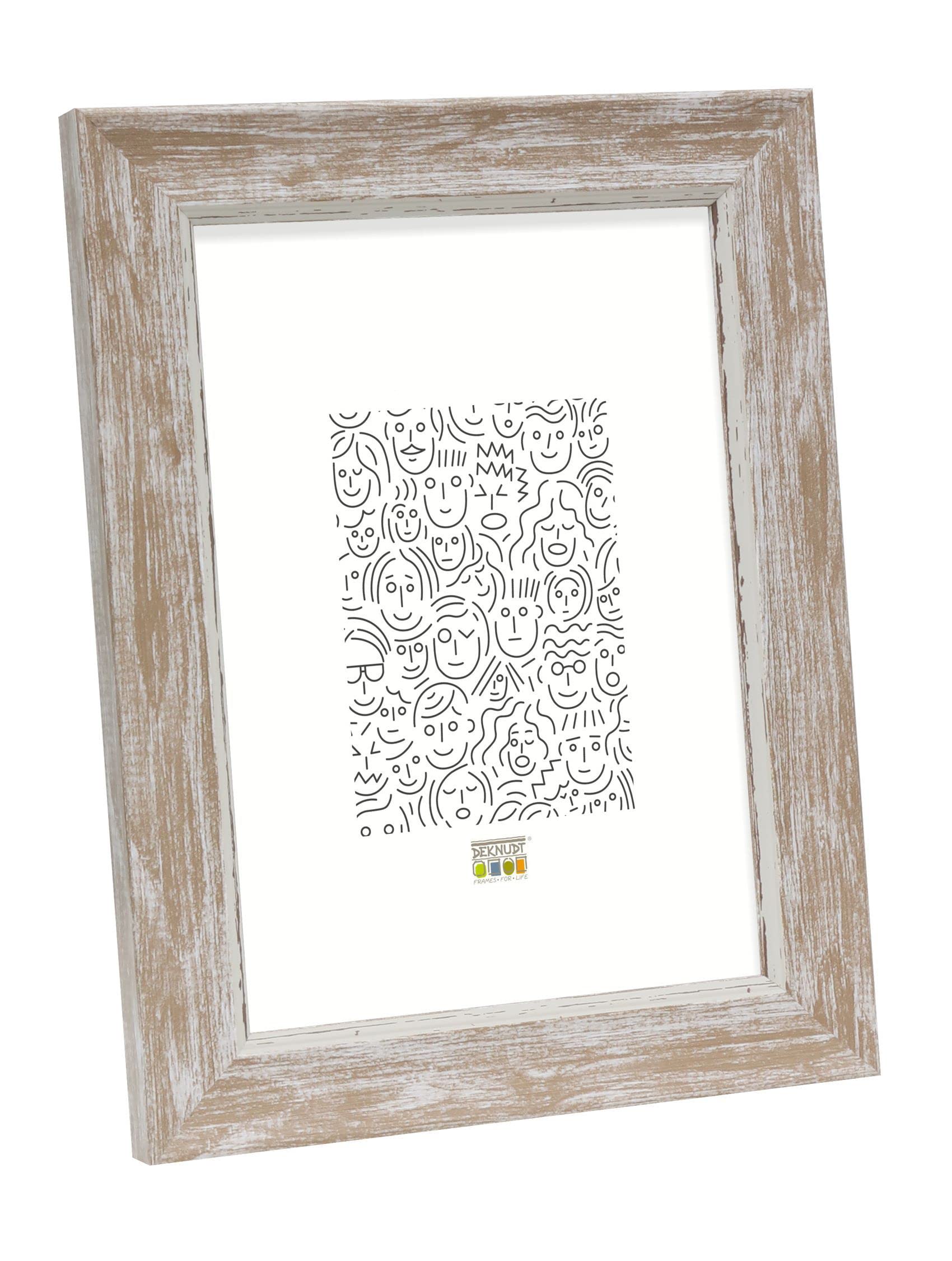 Deknudt Resin Photo Frame Beige 20 x 28 cm