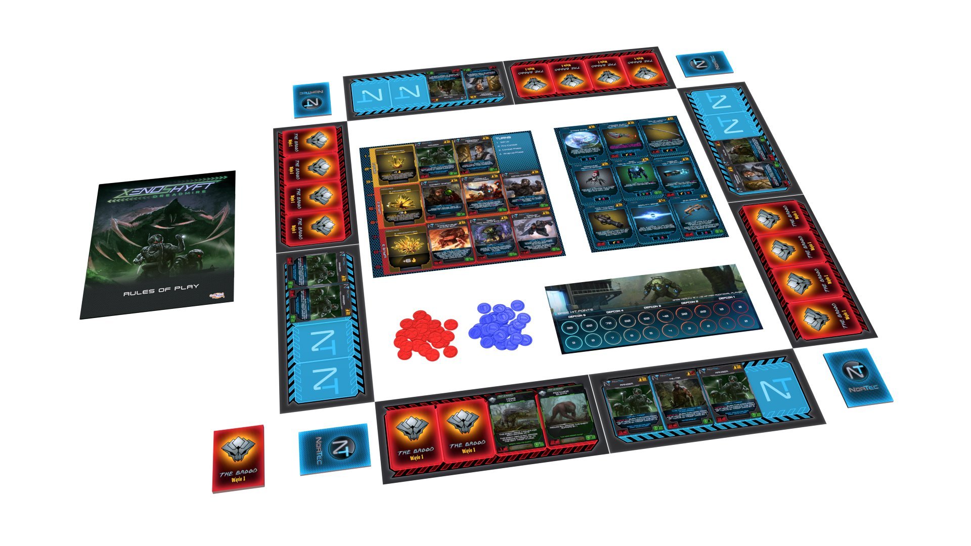 Amazon.com: CMON XenoShyft Dreadmire Board Game : Toys & Games