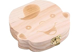 Keepsake Box for Baby Boy Teeth Collection, Guardian of Precious Memories