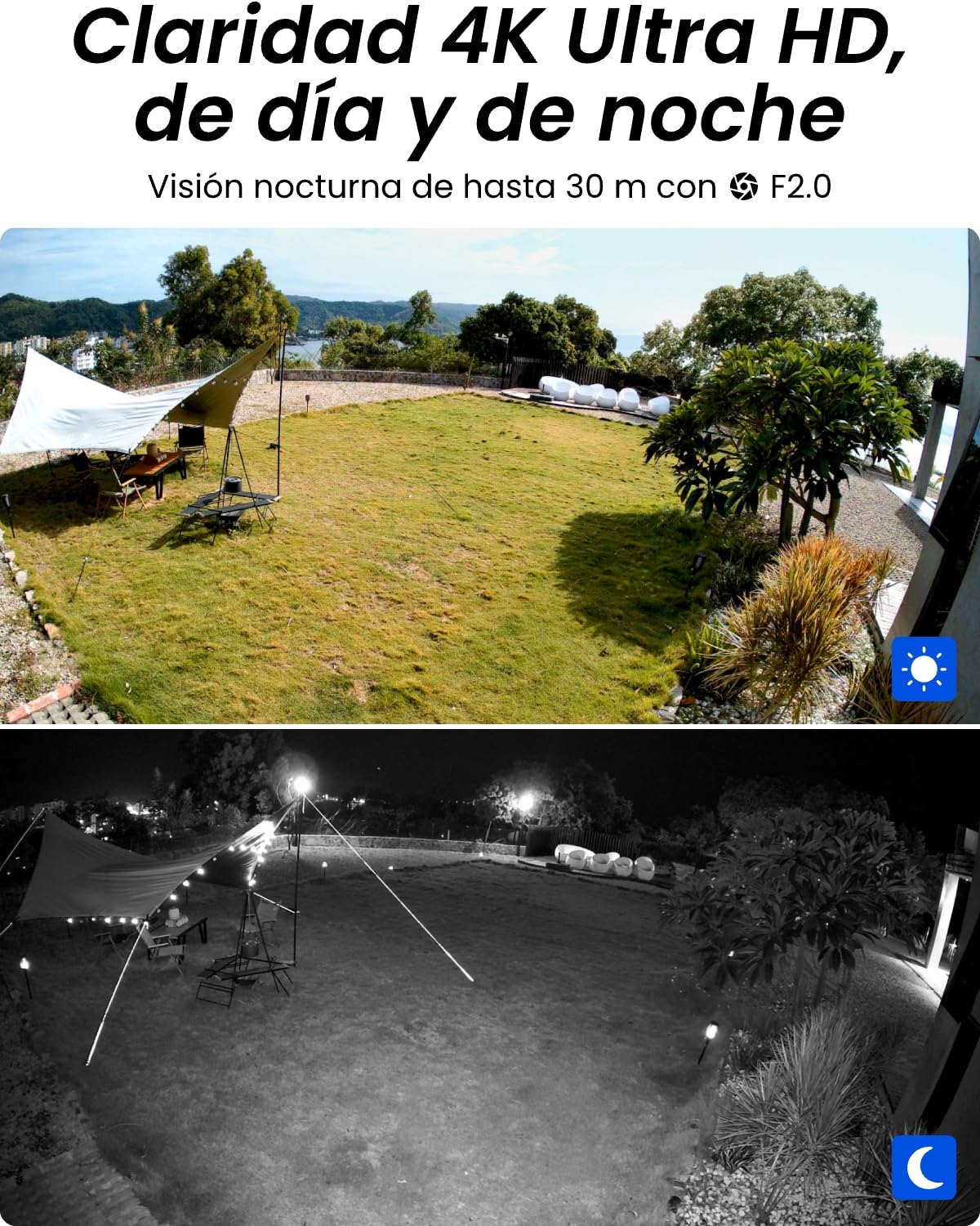 Reolink 4K Kit de Videovigilancia PoE para Exterior, 6X 8MP Cámaras IP, NVR 8CH con 2TB HDD, Grabación 24/7, Detección de Personas/Vehículos, Visión Nocturna, IP67 Impermeable, RLK8-800B6