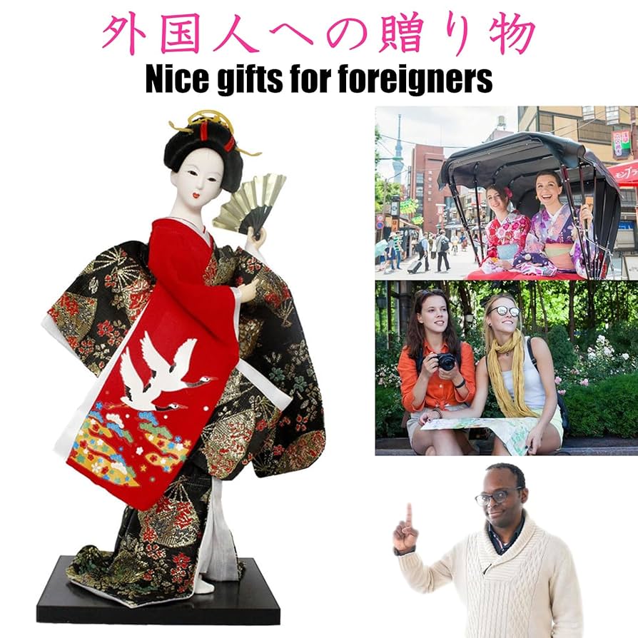 Amazon.co.jp: NOELAMOUR 舞踊 舞妓 日本人形 芸者人形 お土産
