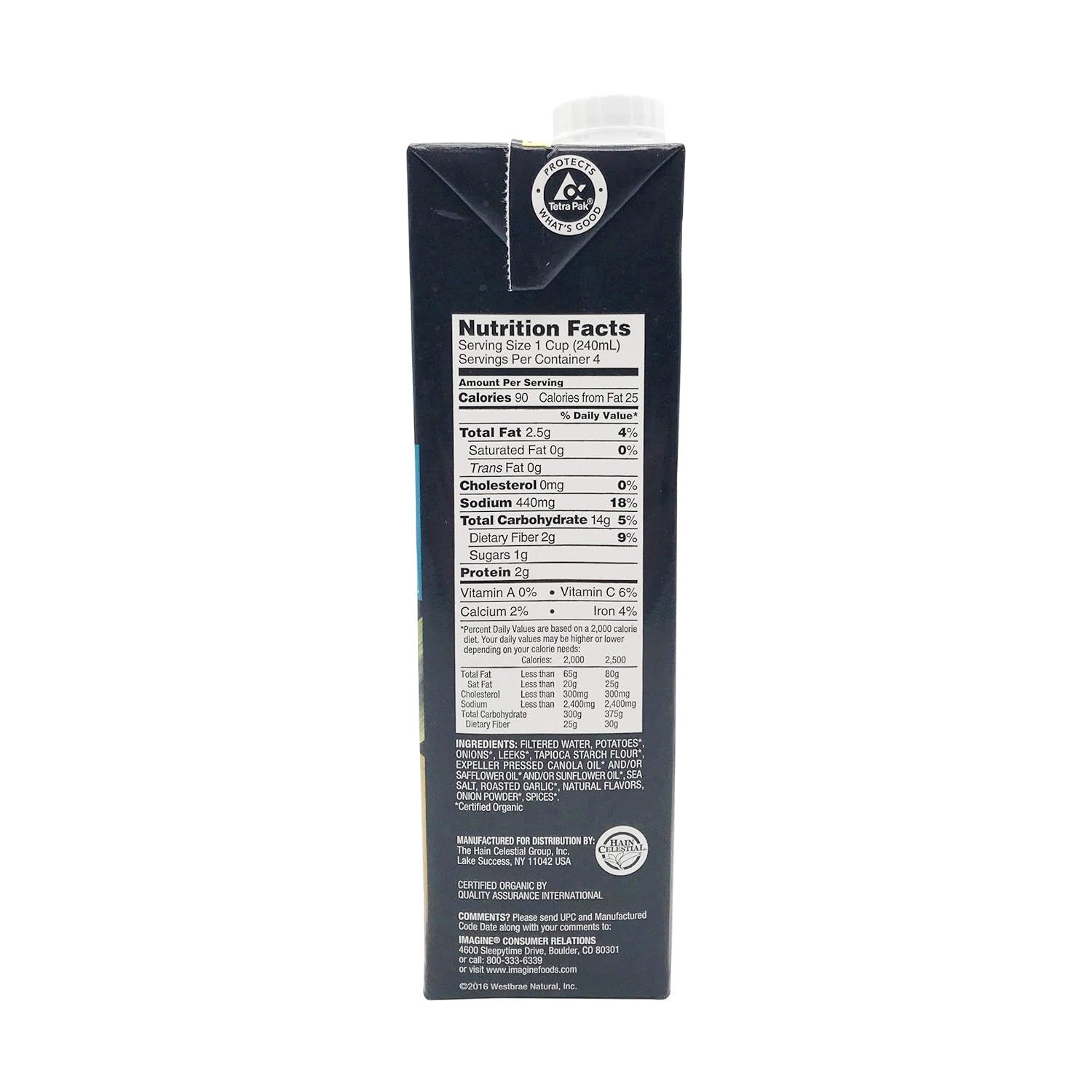 Imagine Creamy Potato Leek Soup, Organic, 32 oz (Pack of 4)