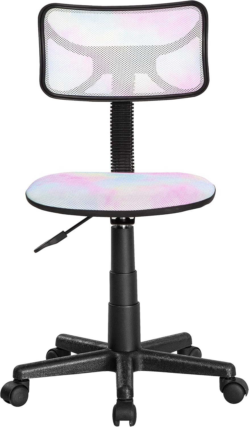 Urban Lifestyle Rainbow Tiedye Desk Chair 21D x 21W x 33H in