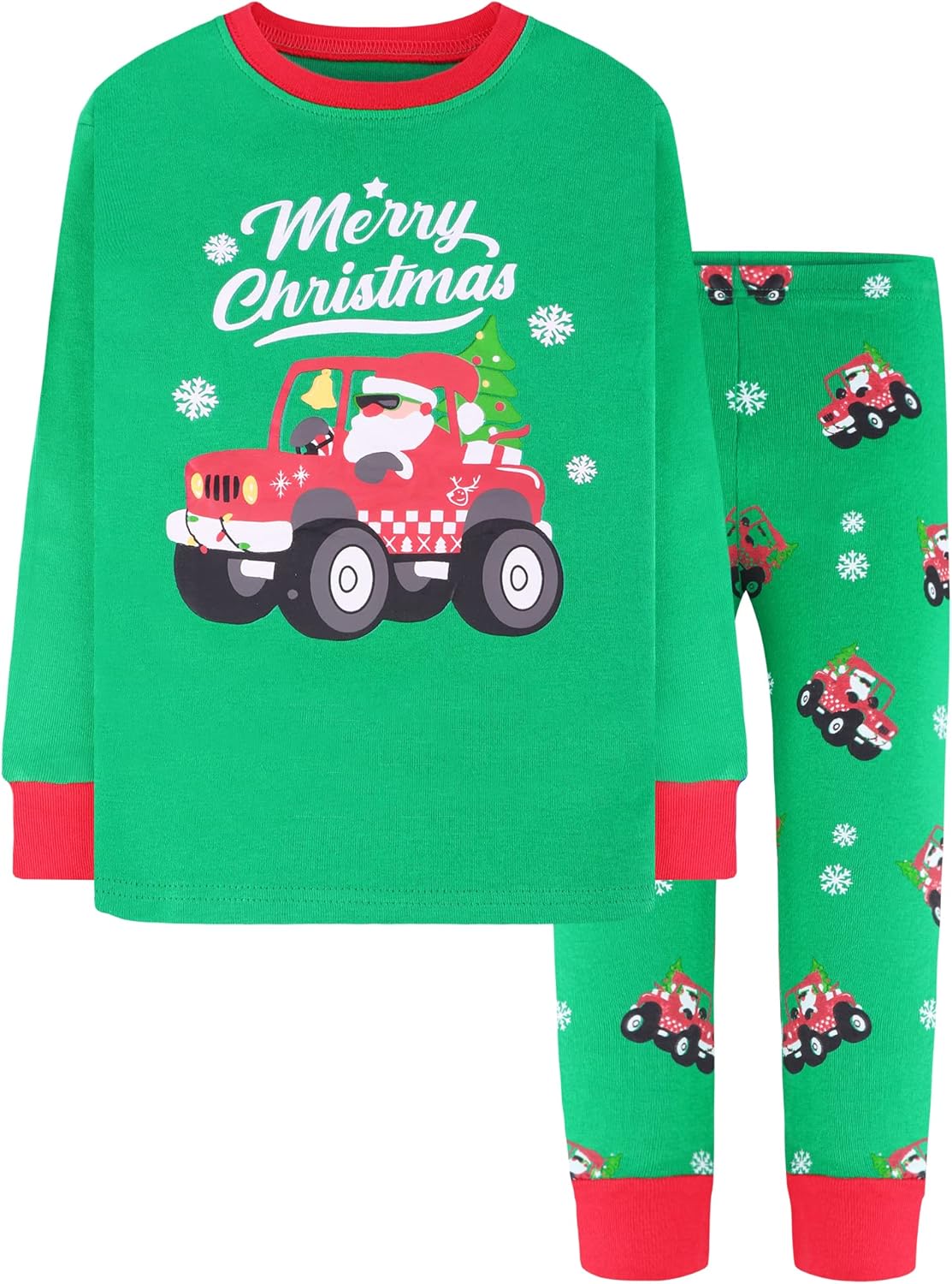 DAUGHTER QUEEN 18 Months-12 Years Boys & Girls Christmas Pajamas 100% Cotton Sleepwear