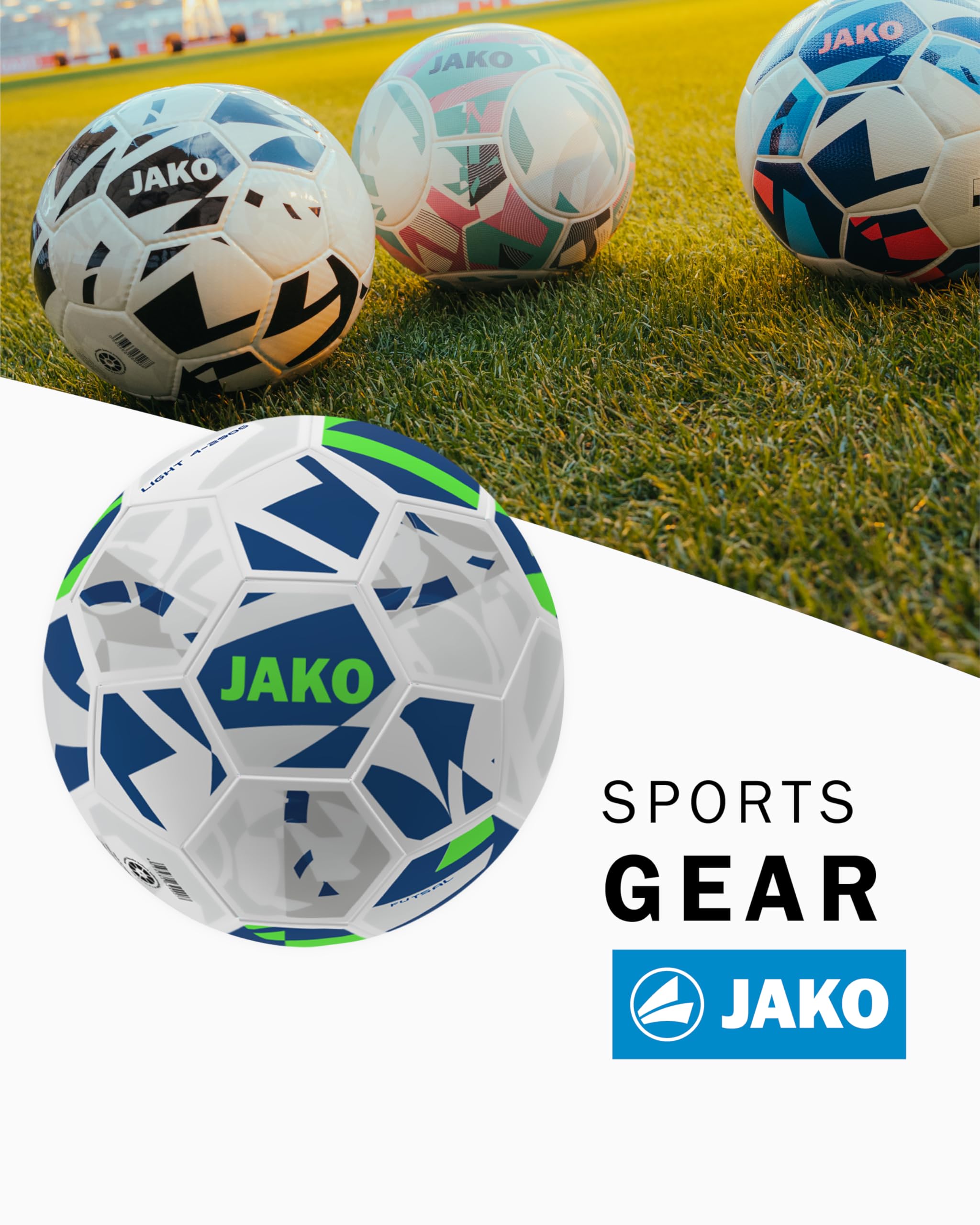 JAKO Futsal Lightball Weiß Herren