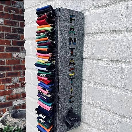 Custom Koozie Holder with Bottle Opener