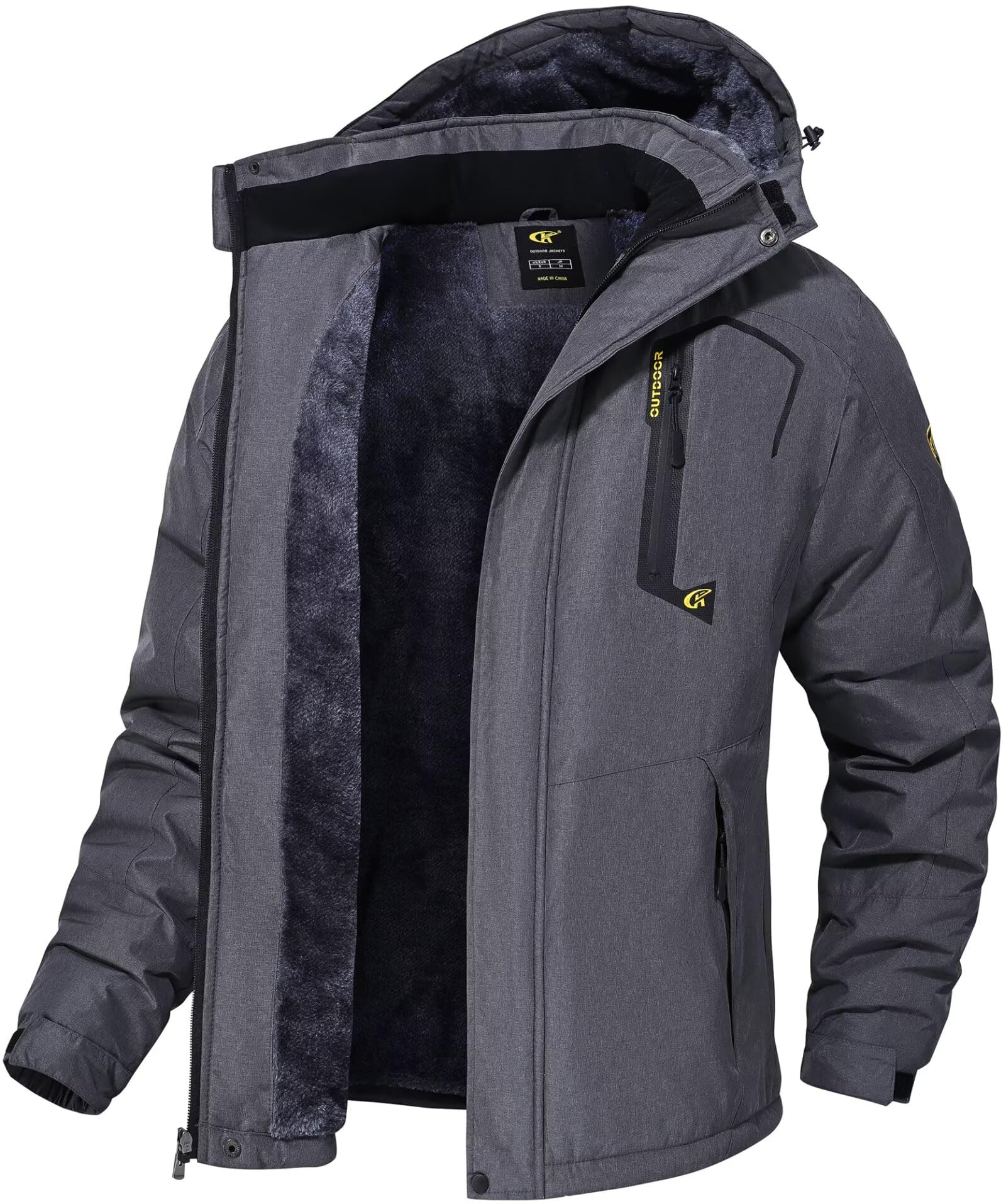 Mens Waterproof Ski Snowboard Jacket Winter Windproof Snow Coat