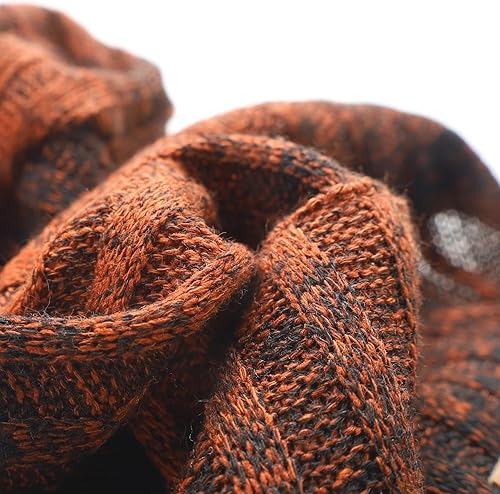 Miniatura 5 de Fitwarm Pijama de punto para perros, ropa para perros pequeños, hembra, niño, mameluco para mascotas con pies, traje de perro de color jaspeado,